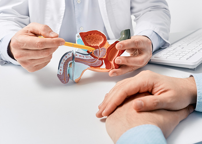 前立腺がんの術後フォローに対応